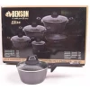 Набор кастрюль с антипригарным мраморным покрытием Benson BN-100343 (9 предметов)