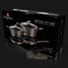 Набор посуды BerlingerHaus Carbon Metallic Line BH-1227 (9 предметов)