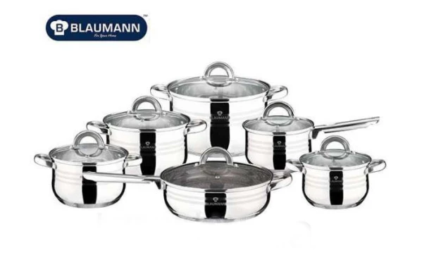 Набір посуду Blaumann Jumbo BL-3151 (12 предметів)