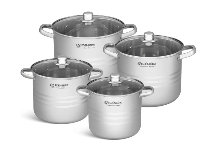 Набор кастрюль Edenberg EB-521 (8 предметов)