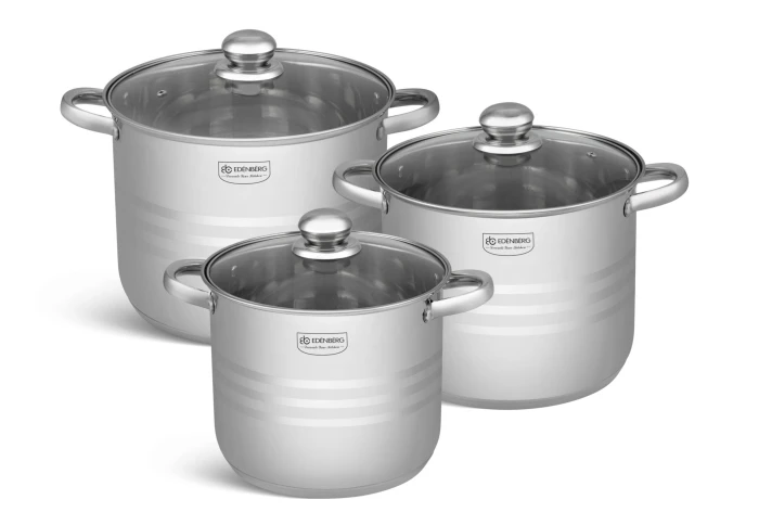 Набор кастрюль Edenberg EB-522 (6 предметов)