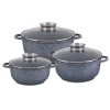 Набор кастрюль с гранитным антипригарным покрытием Edenberg EB-8020 (6 предметов)