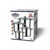 Набір великих каструль Stock Pot Set Peterhof PH-15171 (8 предметів)