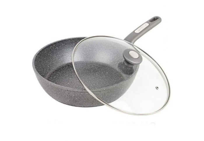 Сотейник з гранітним покриттям Kamille 4277 GR (28см)