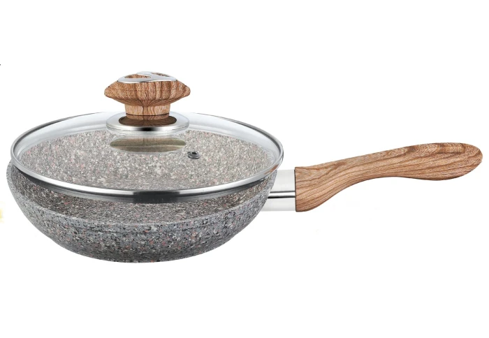 Сковорода из литого алюминия с гранитным покрытием Benson BN-100538 (24 см)