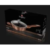 Сковорода глибока з мармуровим покриттям Rosegold CollectionLine BerlingerHaus BH-1517 (24 см)