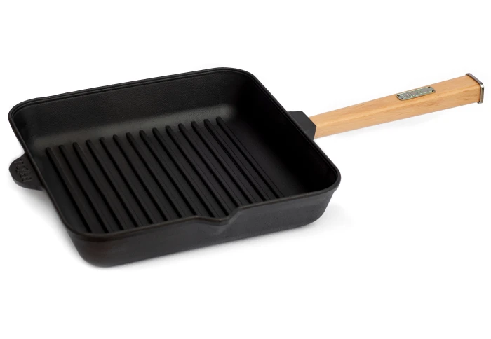 Сковорода гриль чугунная квадратная Brizoll O282850Г-Р (28 х 28 см) Сковорода гриль чугунная квадратная Brizoll O282850Г-Р (28 х 28 см)