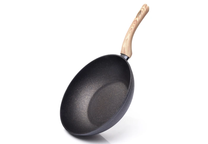 Сковорода WOK с антипригарным покрытием Fissman серия Black Cosmic AL-4345.28 (28 см) Сковорода WOK с антипригарным покрытием Fissman серия Black Cosmic AL-4345.28 (28 см)