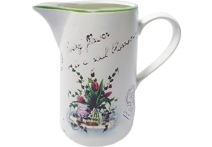 Кувшин керамический Полевые цветы Maestro MR-20065-55 (1 л)