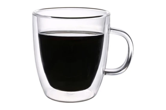 Набор из 2 кружек стеклянных двойное стекло Con Brio CB-8423-2 (230 мл)
