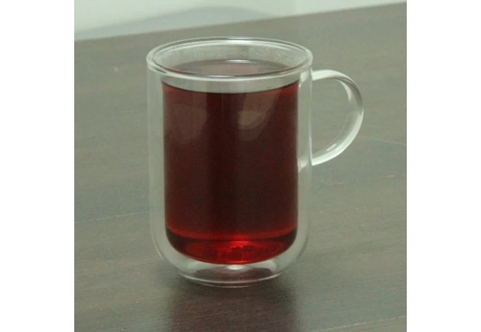 Кружка стеклянная с двойными стенками 16959-2 (250 мл)