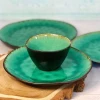 Салатник маленький Зелена лагуна Olens JM0981 (10х6,5 см)