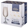 Набір келихів для ігристих вин Bohemia Klaudie/Sterna 4S149/180 (180 мл 6 шт)