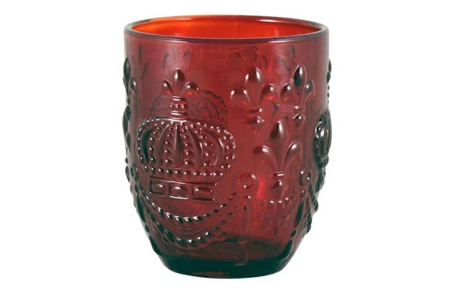 Склянка Olens Корона червона TM0006-R (250 мл) Склянка Olens Корона червона TM0006-R (250 мл)