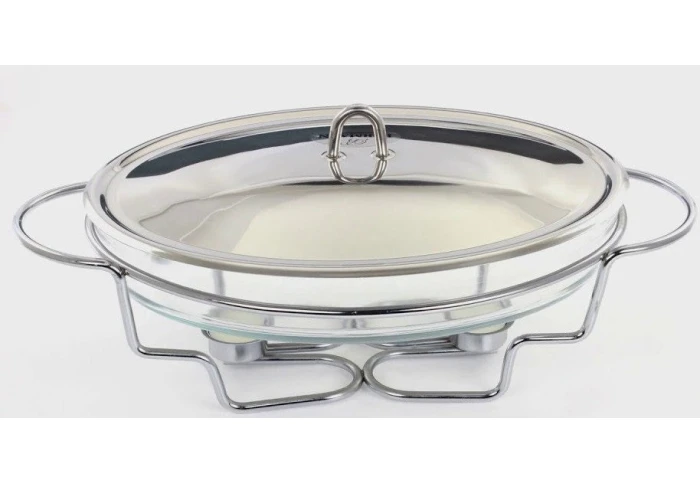 Мармит стеклянный овальный Bohmann BH-2007 (2,8 л) Мармит стеклянный овальный Bohmann BH-2007 (2,8 л)