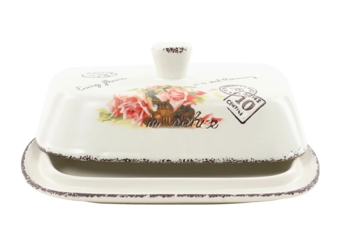 Керамическа масленка Роза Maestro MR20050-45