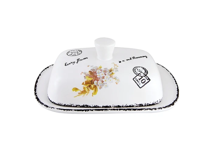 Керамическая масленка Незабудка Maestro MR20049-45