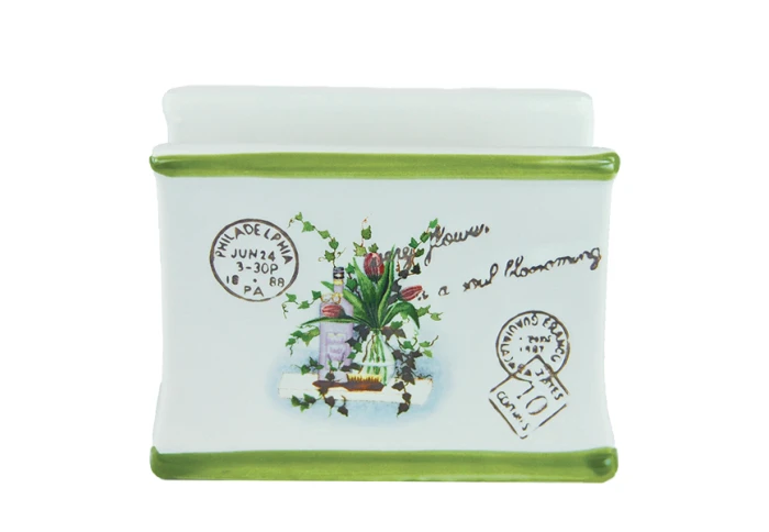 Салфетница керамическая Полевые цветы Maestro MR 20065-44