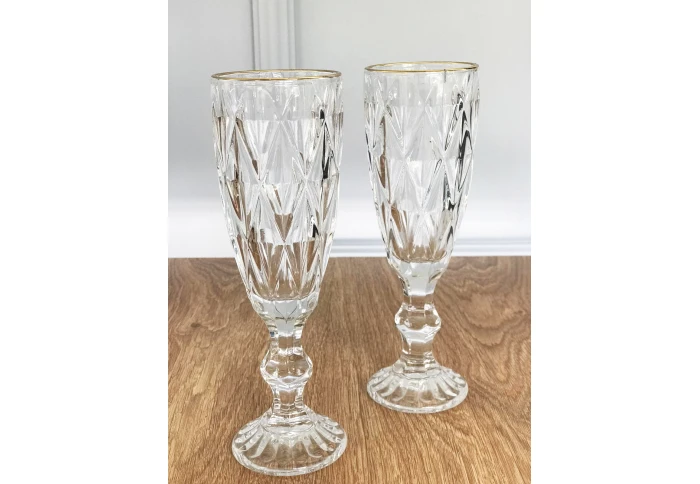 Набір келихів Золотий смарагд Olens 01-052 Набір келихів Золотий смарагд Olens 01-052