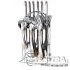 Набор столовых приборов с подставкой Wellberg WB 8065 (25 пр)